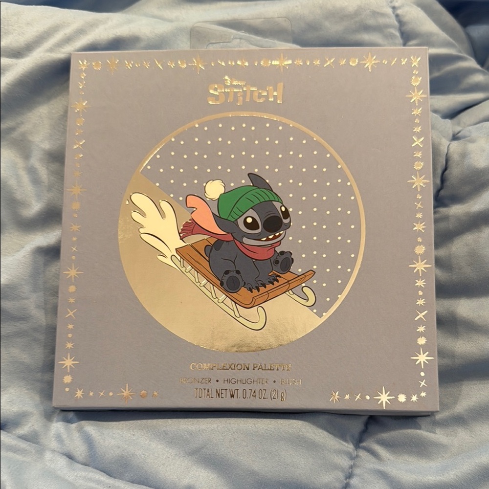 Disney Stitch Complexion Palette, Stitch Makeup Palette, Disney Makeup Palette